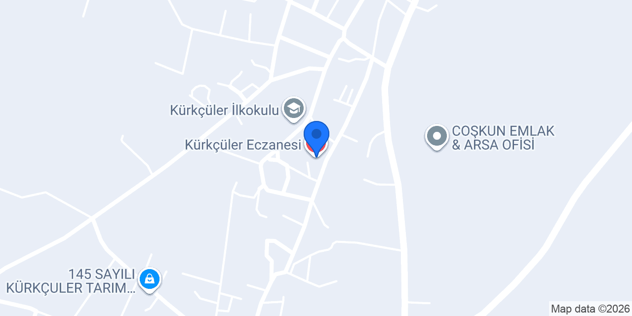 Kürkçüler Eczanesi konumu