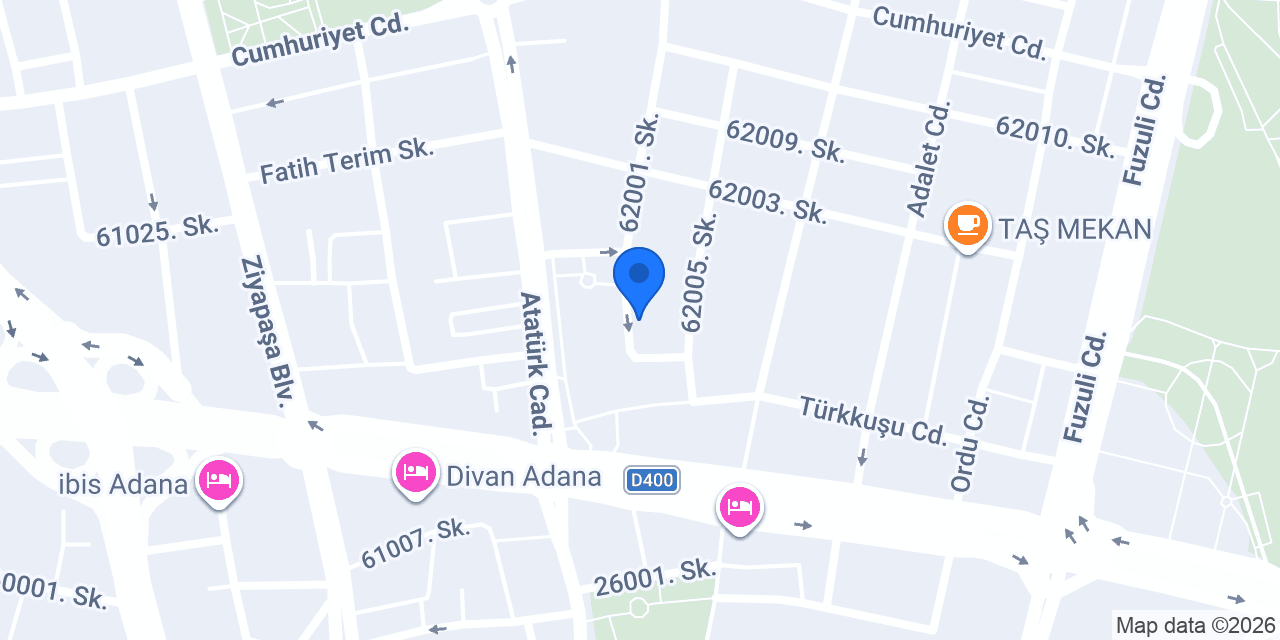 Emin Usta Kebap konumu