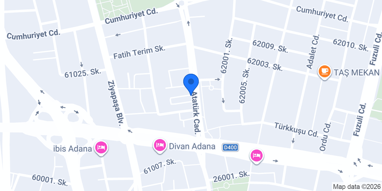 Aura Coiffeur | Adana konumu