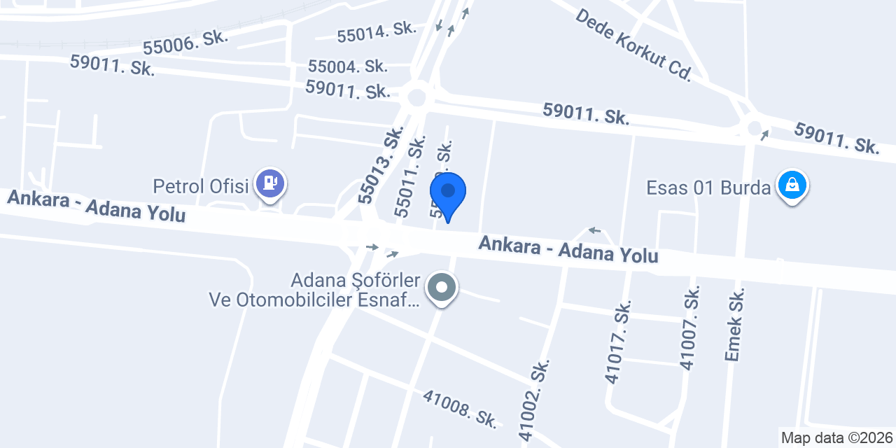 Andaç Sigorta konumu