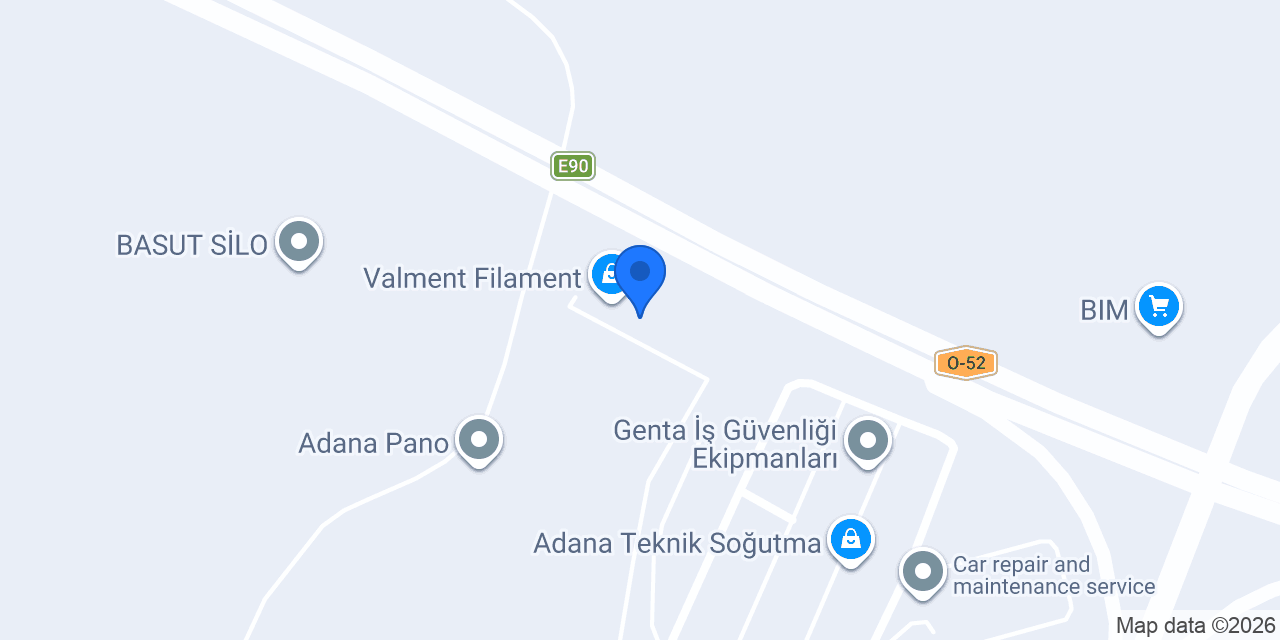 Buse Makina Sanayi konumu