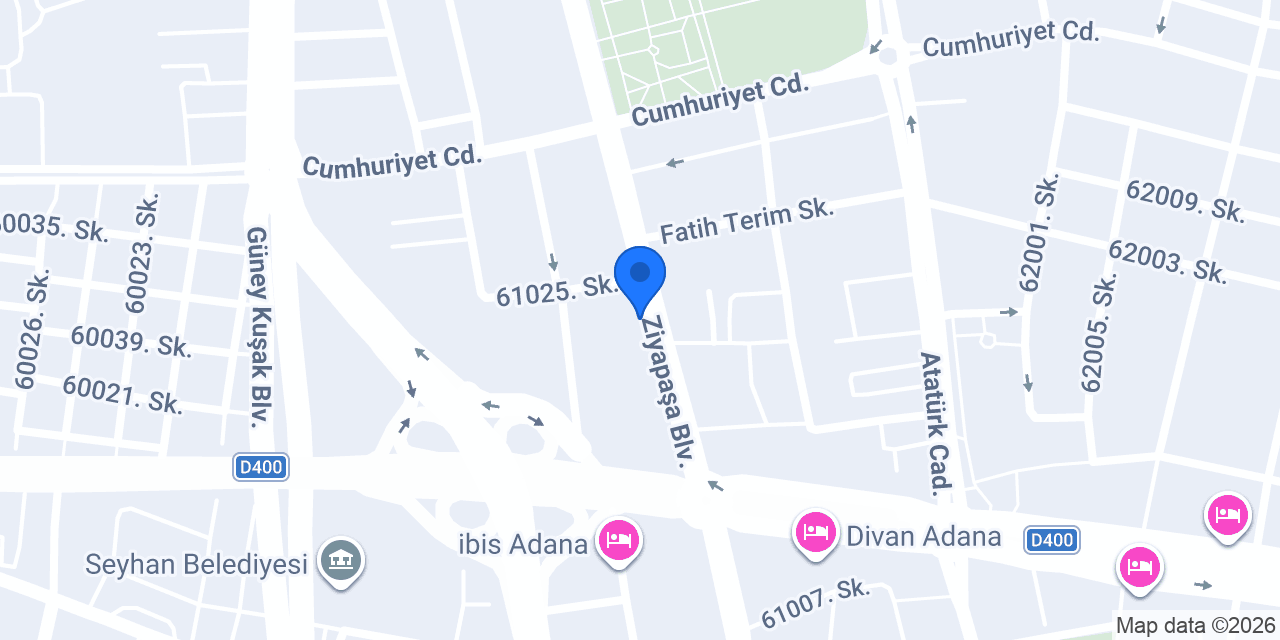 Adana 11. Noterliği konumu