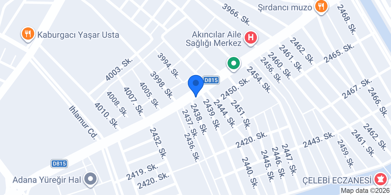 İkizler Unlu Mamulleri konumu