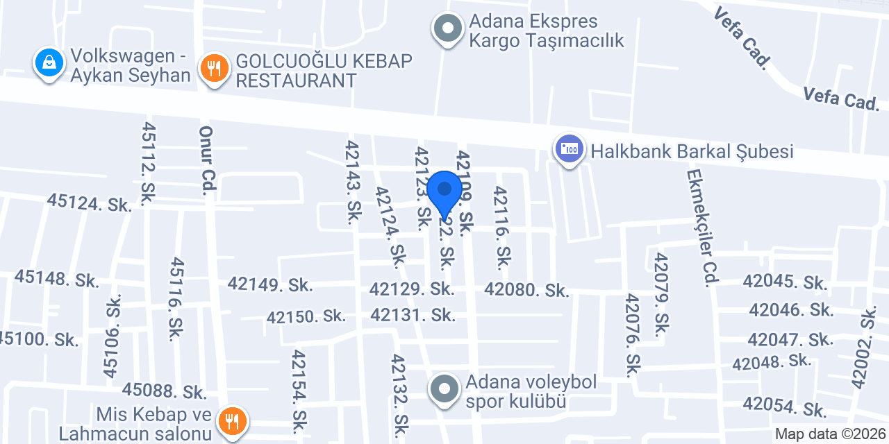 Atilla Oto Elektrik konumu