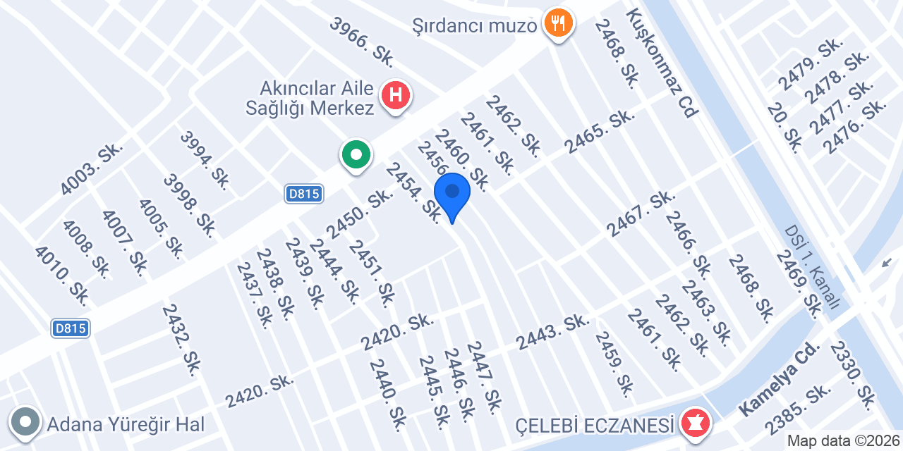 Özlem Bayan Kuaförü konumu