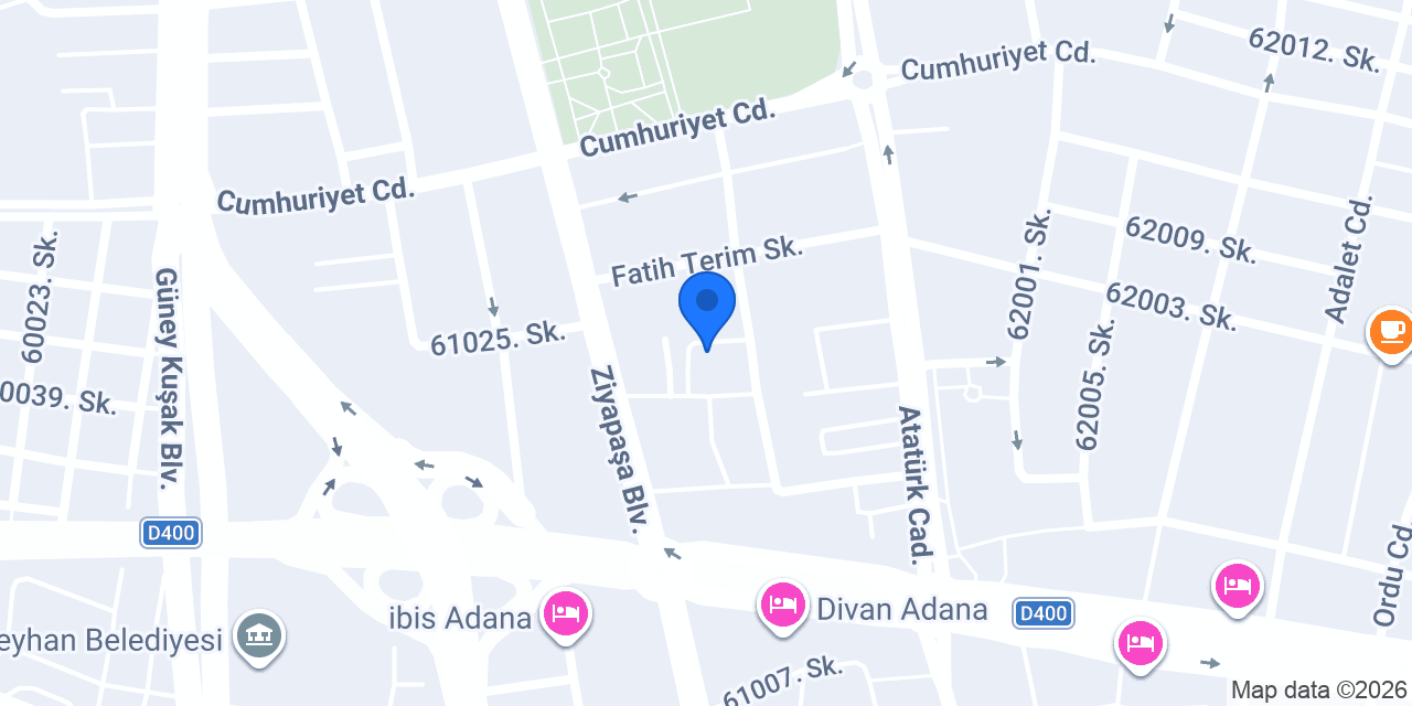 Üçgül Home&Office konumu