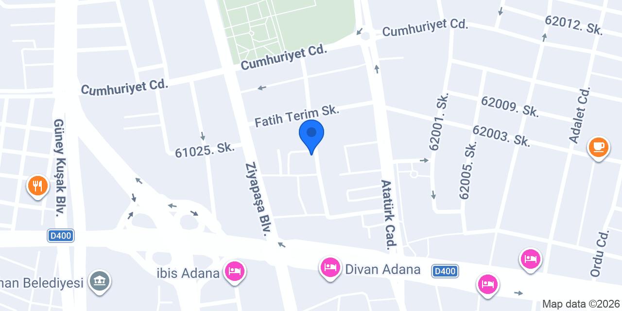 Ar Optik -ADANA konumu
