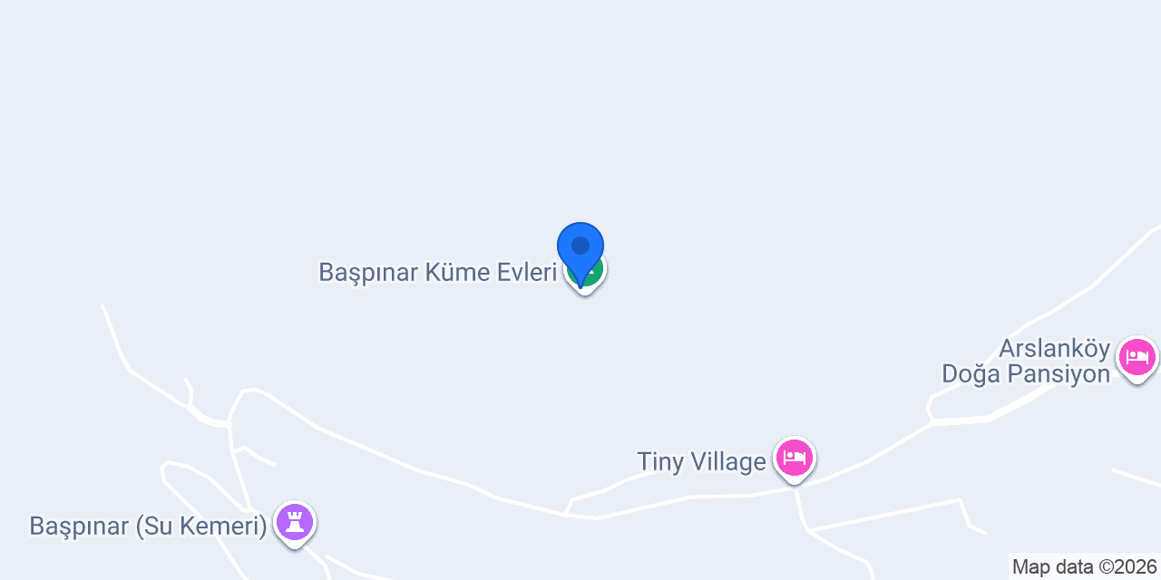 Arslanköy Bungalov konumu