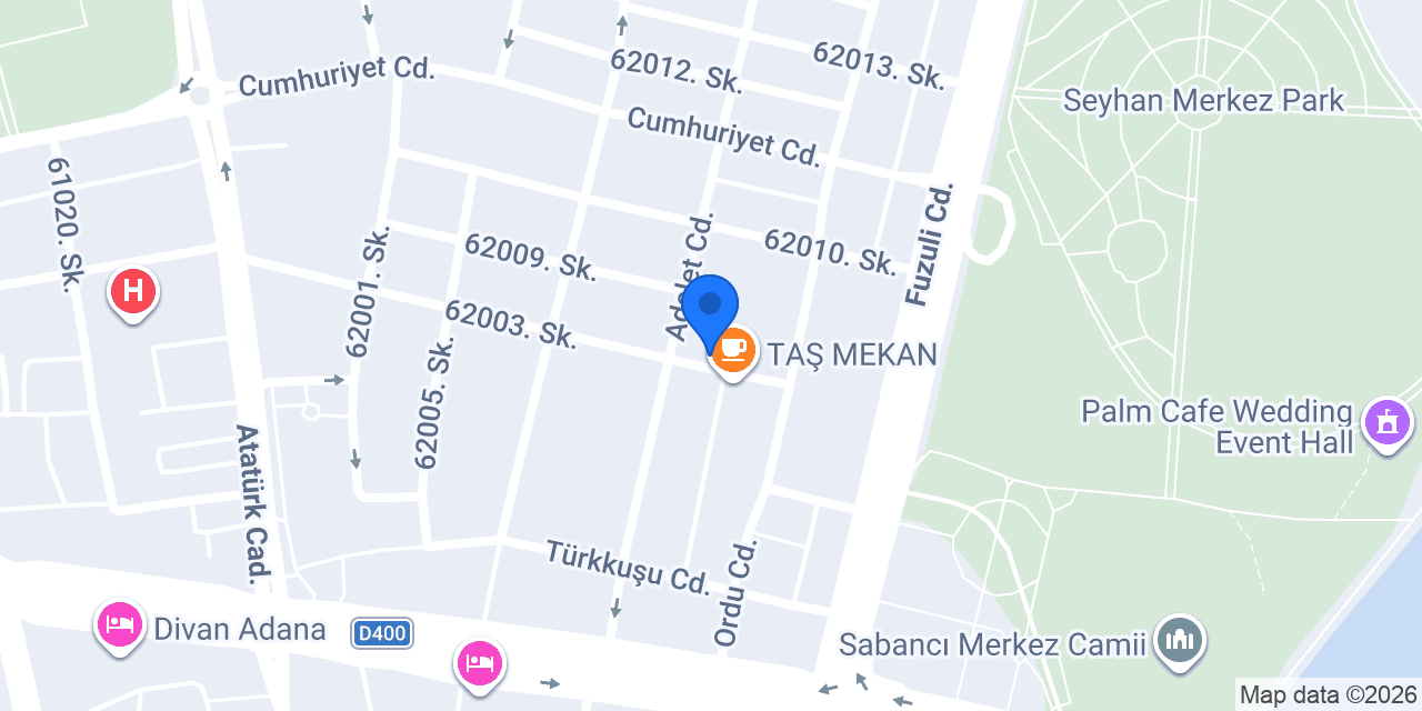 Fal adana Gupse cafe &bistro konumu