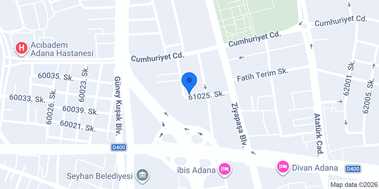 Şahin usta kebap konumu