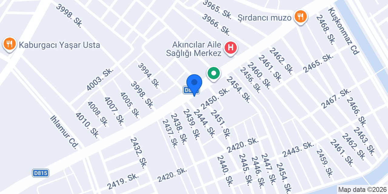 Diş Hekimi Cengizhan Güner konumu