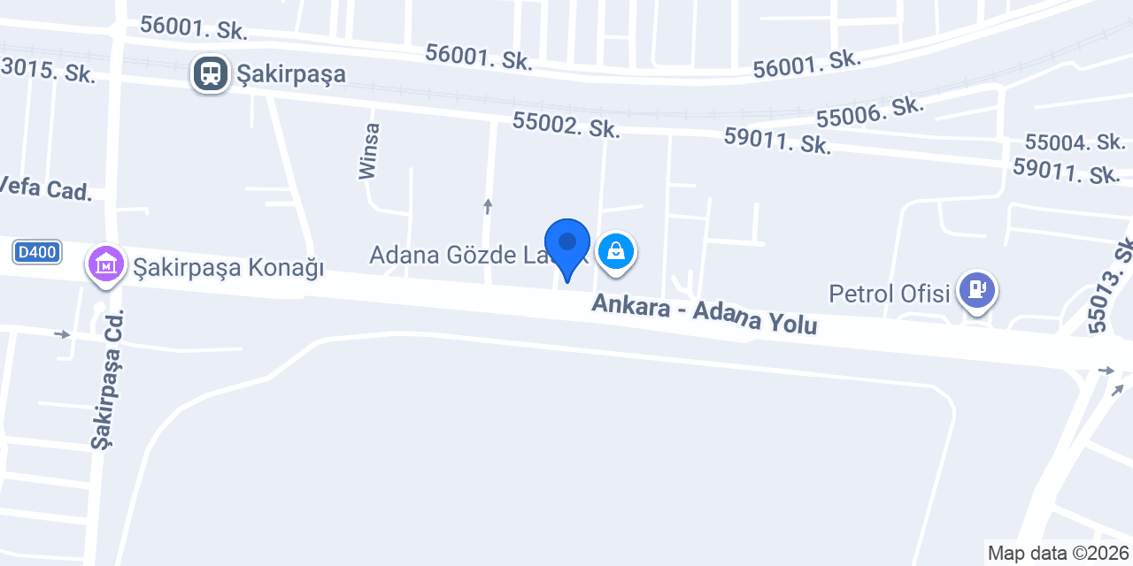ADANA ZIRHLI ARAÇ konumu