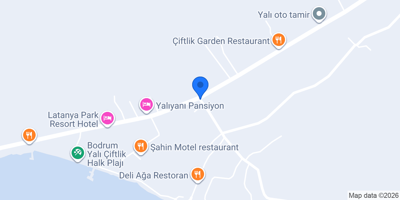 Şavk Restaurant konumu