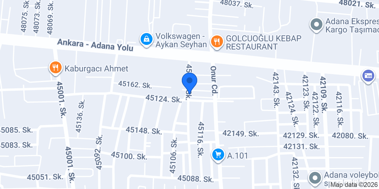 Tutku Oto konumu