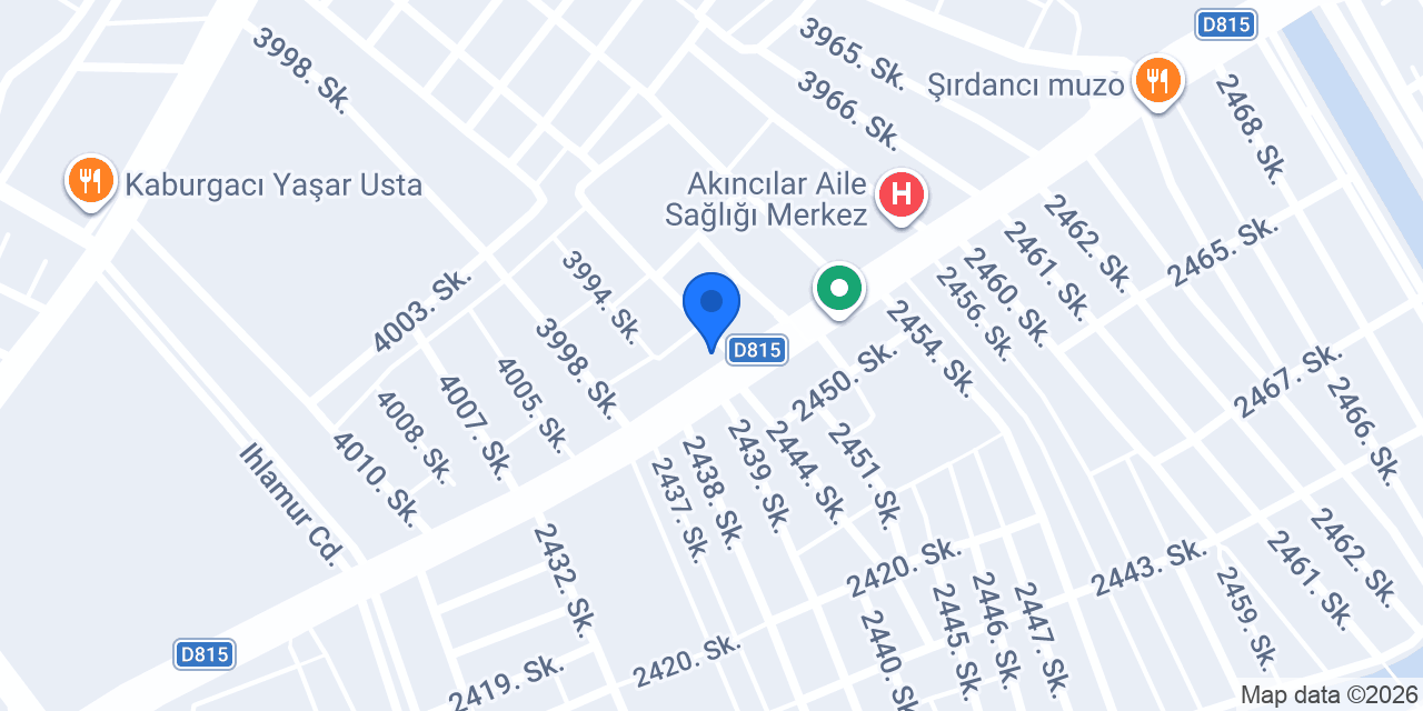 Albayrak erkek kuaförü konumu