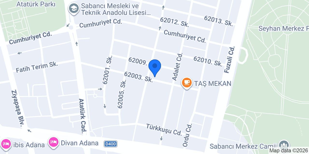 AD HAİR SALON konumu