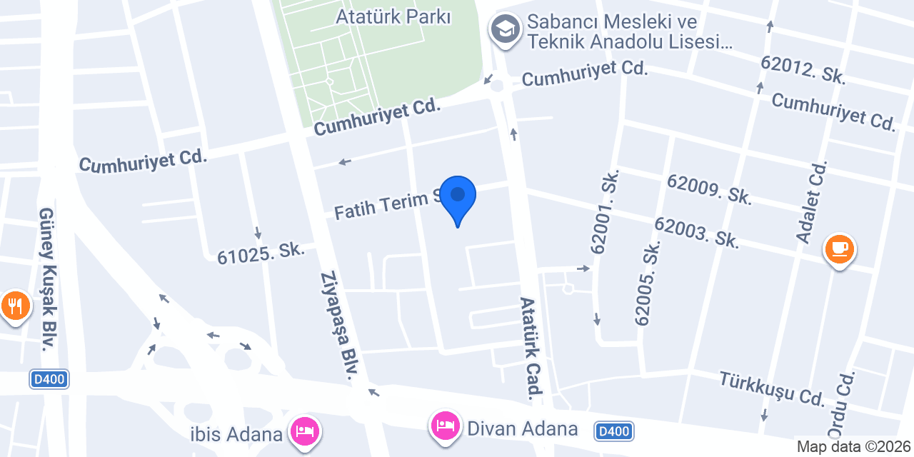Dünyagöz Adana konumu