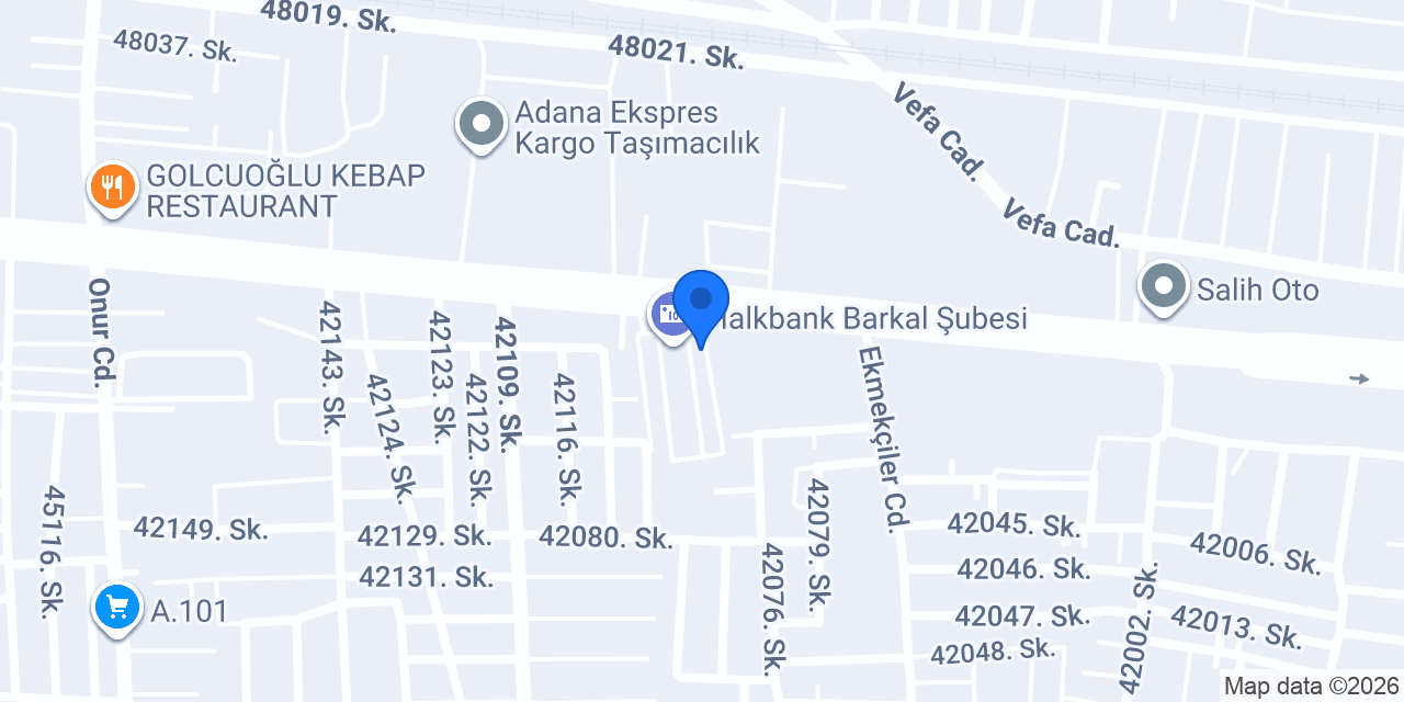DHL eCommerce - Şakirpaşa Şubesi konumu