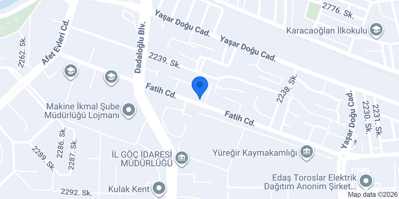 Deniz Bayan Kuaför konumu