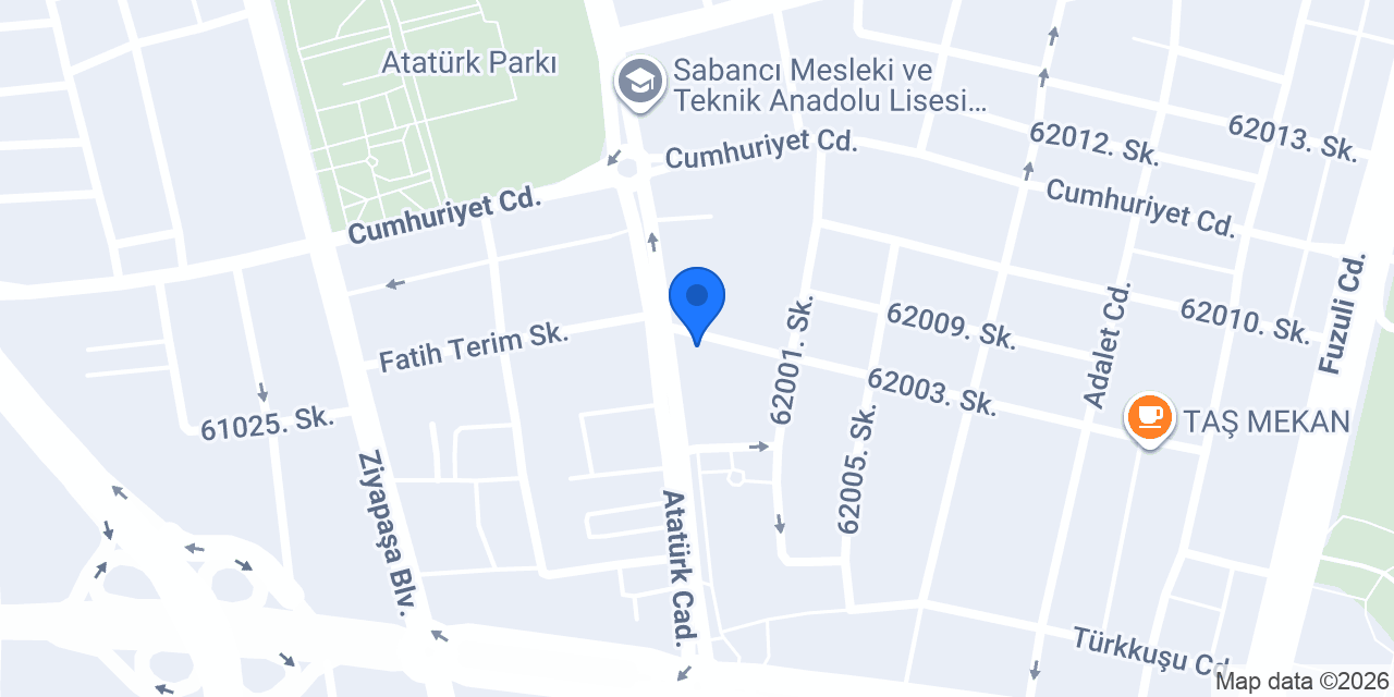 İç Mimar Esin Kekilli - Adana konumu