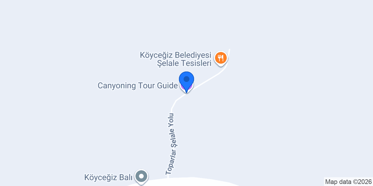 Canyoning Tour Guide konumu