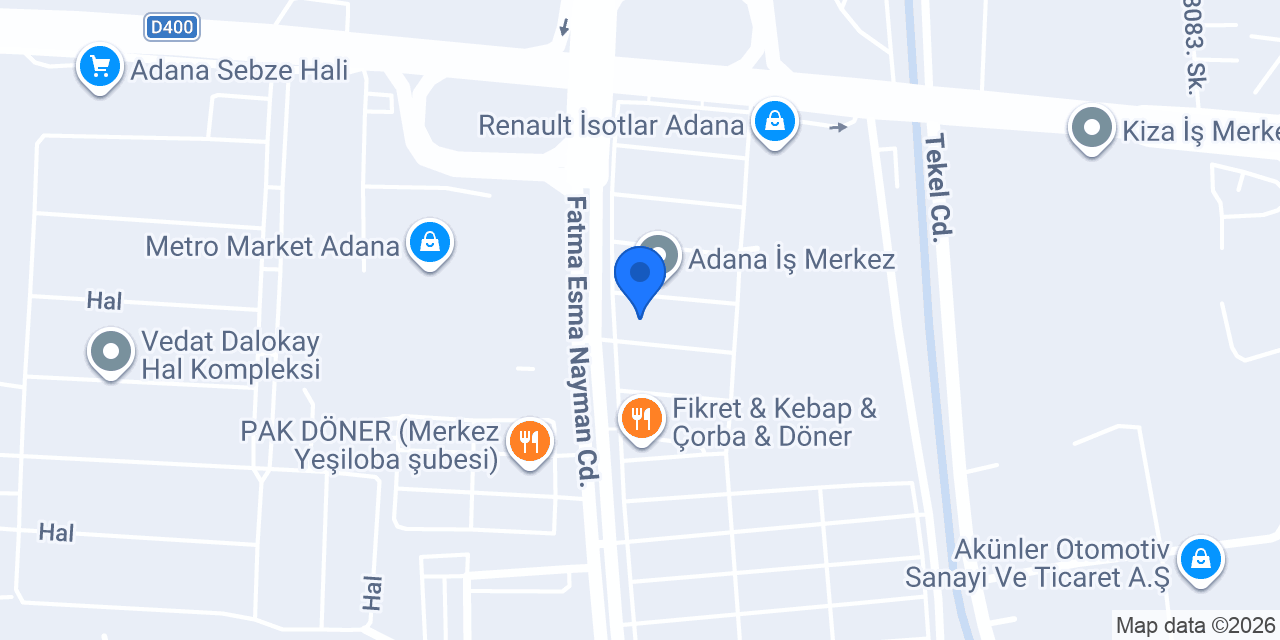 DHL eCommerce - Atıkop Şubesi konumu