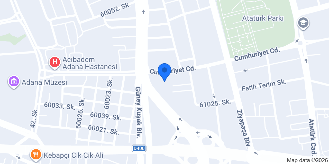Yetik Hukuk & Danışmanlık Bürosu konumu
