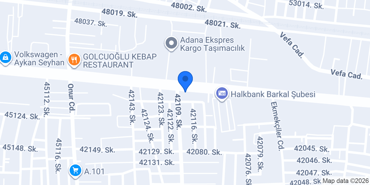 Auto Yağmur Oto Yedek Parça konumu