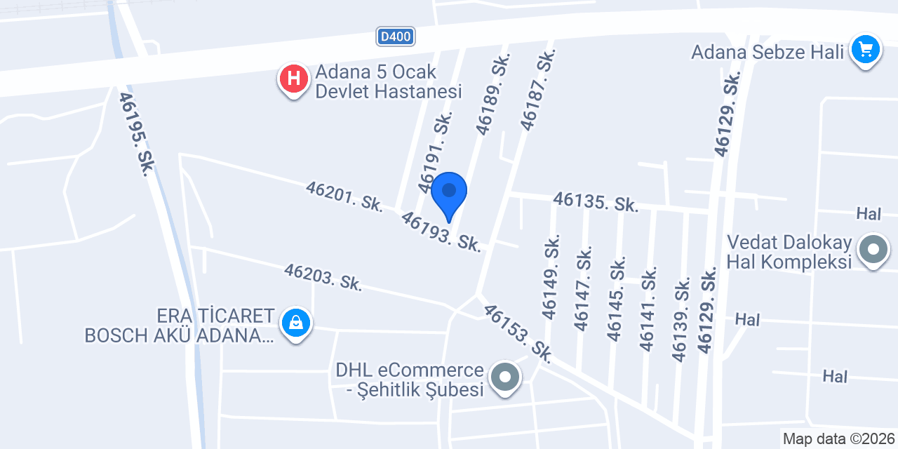 Sürat Kargo Yeşiloba Şube konumu