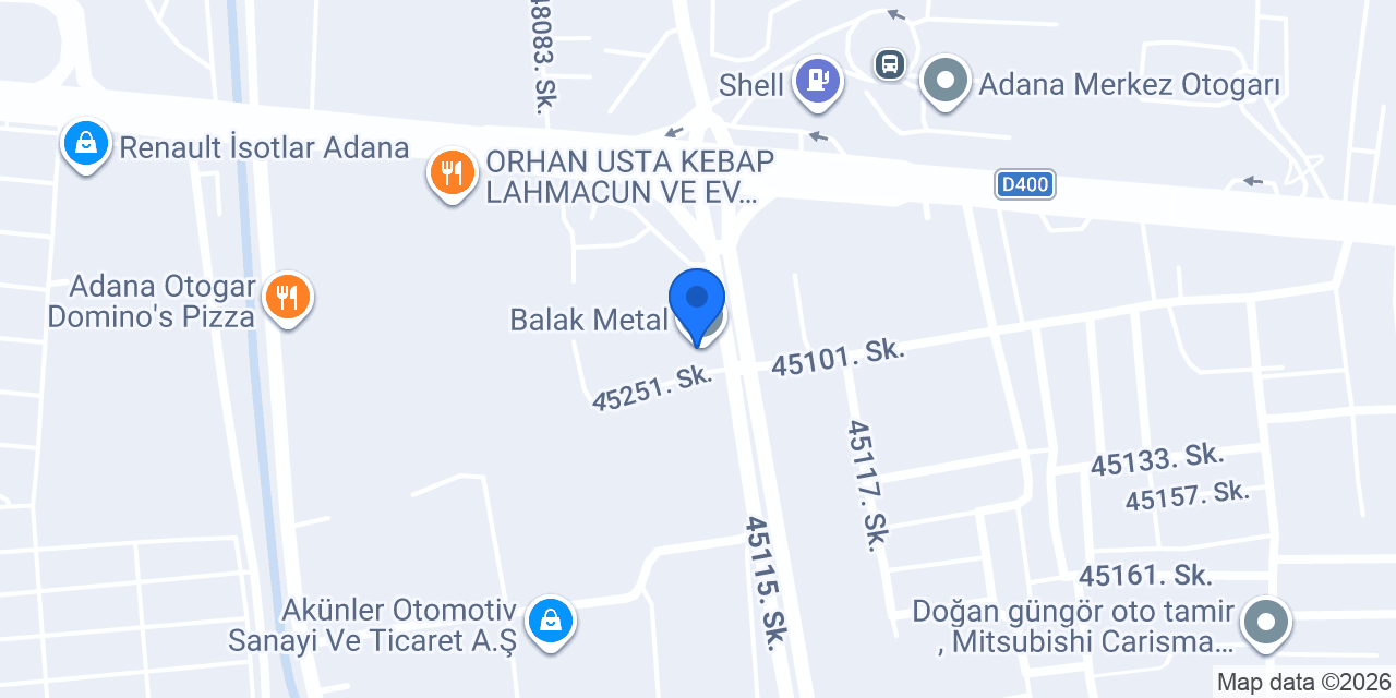 Balak Metal konumu