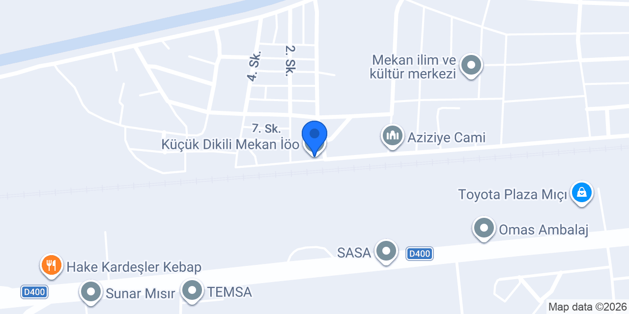 Küçük Dikili Mekan İöo konumu