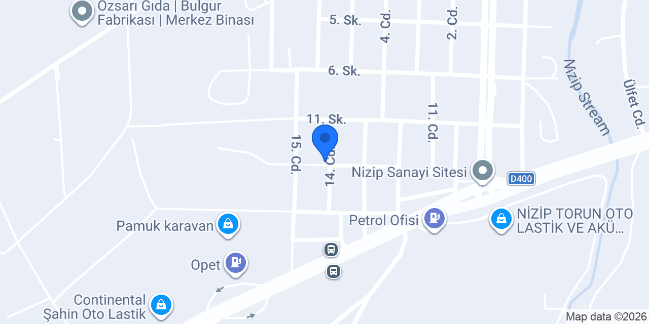 Horoz Oto Boya konumu