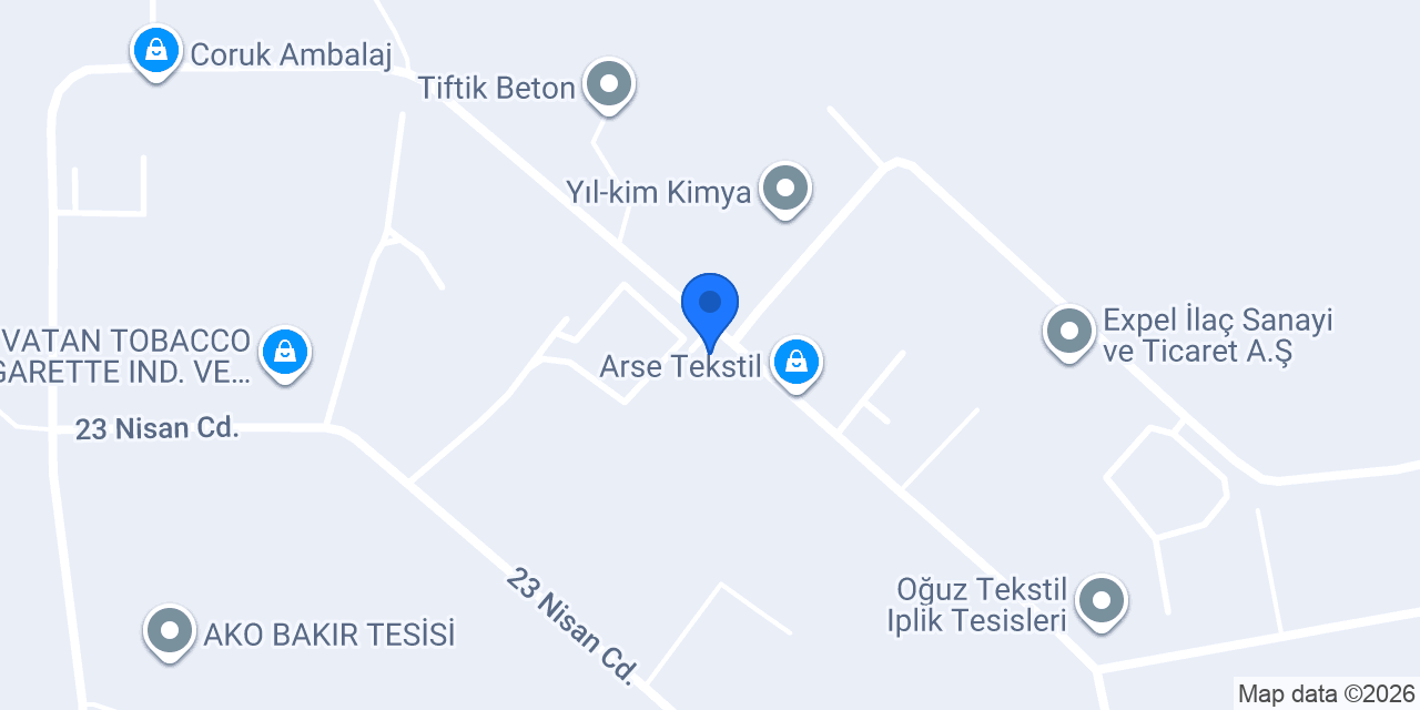 Terma Yapı Kimyasalları (Termatect) konumu