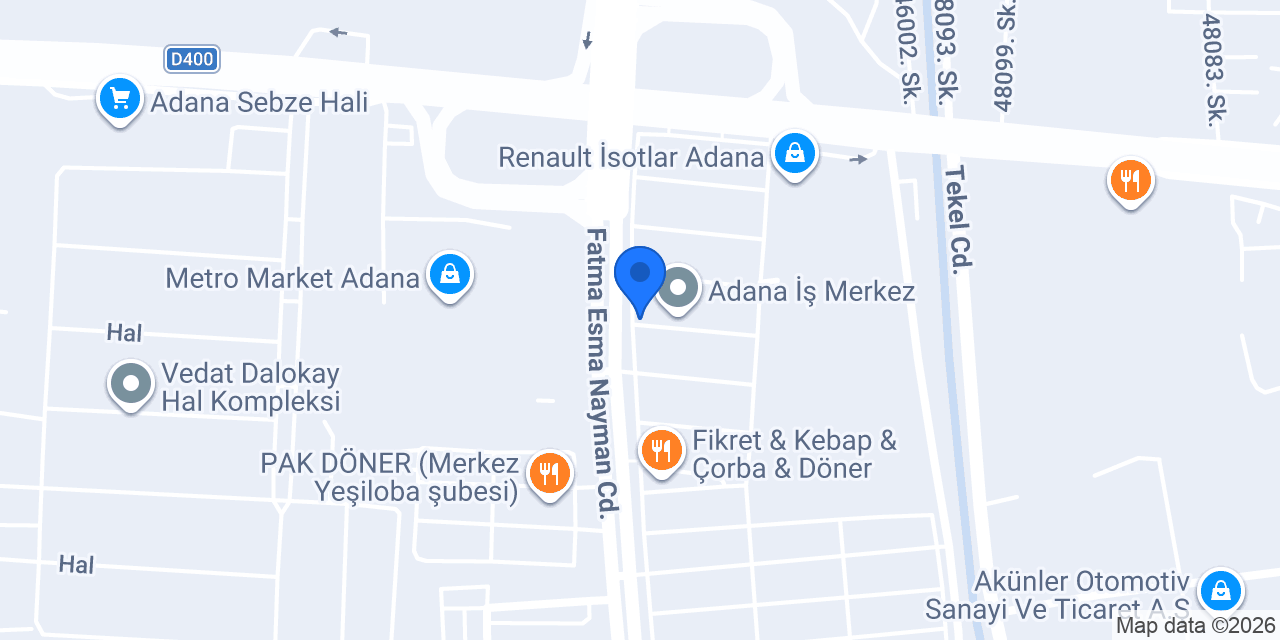 Yıldırım Catering konumu