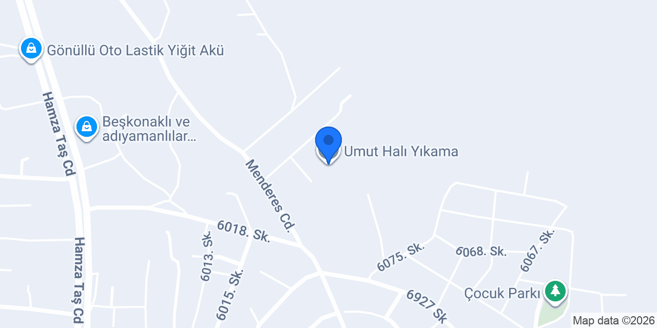 Umut Halı Yıkama konumu