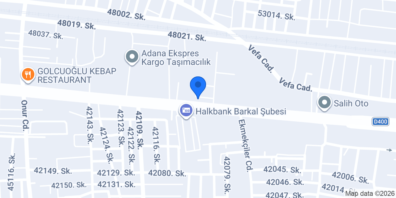 Yapı Kredi Bankası - Barkal Şubesi konumu