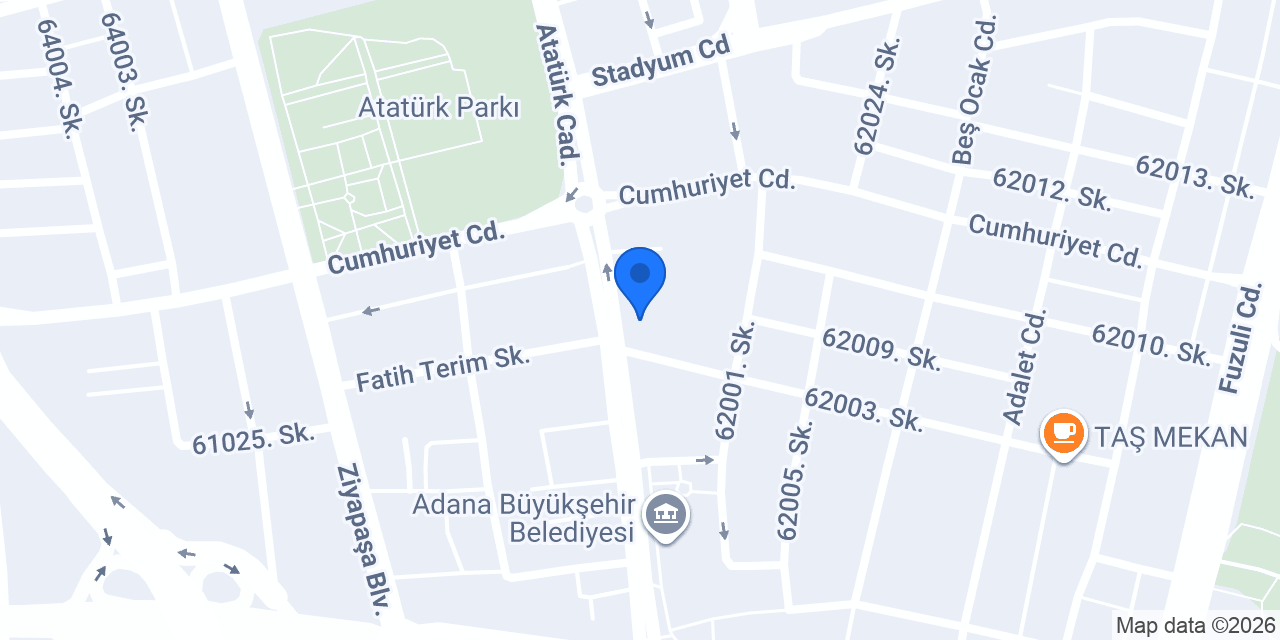 HAZNEDAR HUKUK BÜROSU konumu