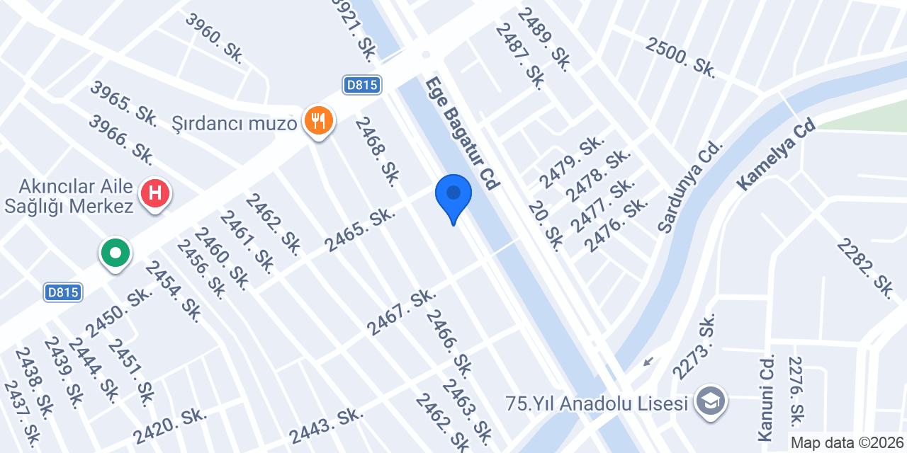 Büşra Mobilya Dekorasyon konumu