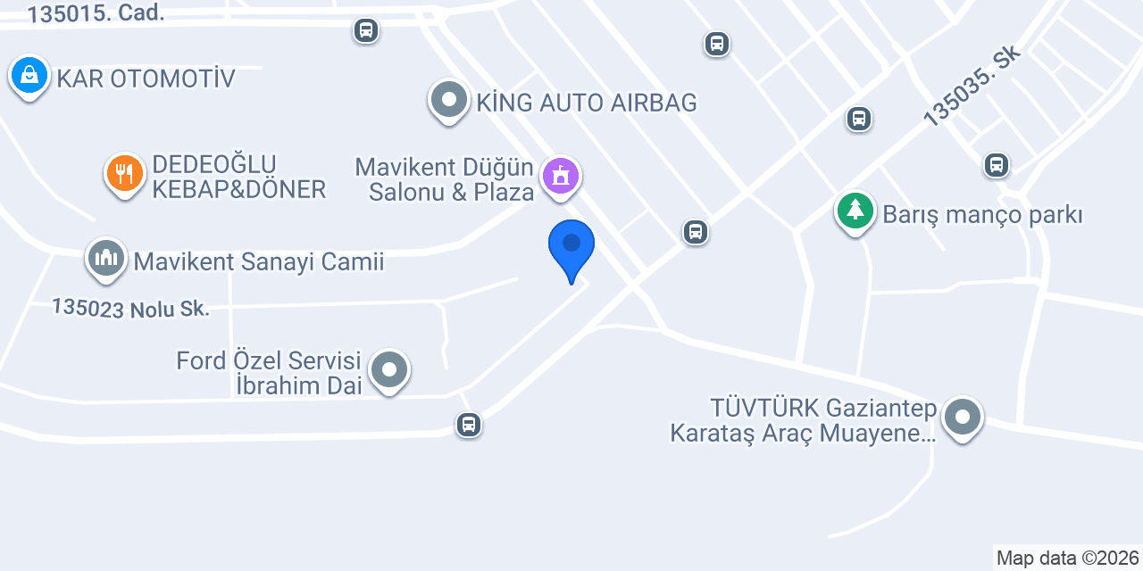 Özdenler Rot Balans konumu