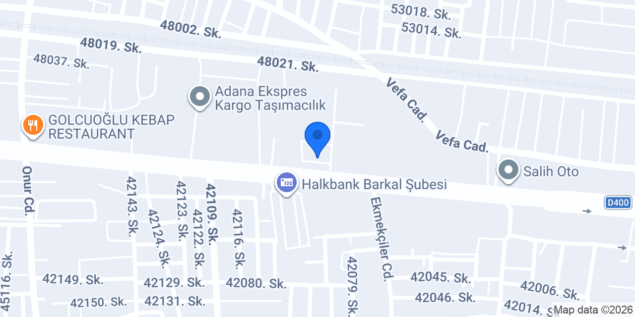Ziraat Bankası Barkal Şubesi konumu
