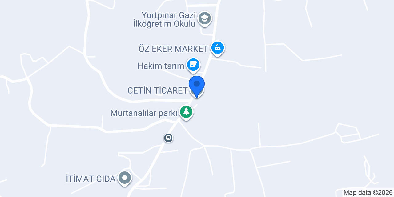 ÇETİN TİCARET konumu