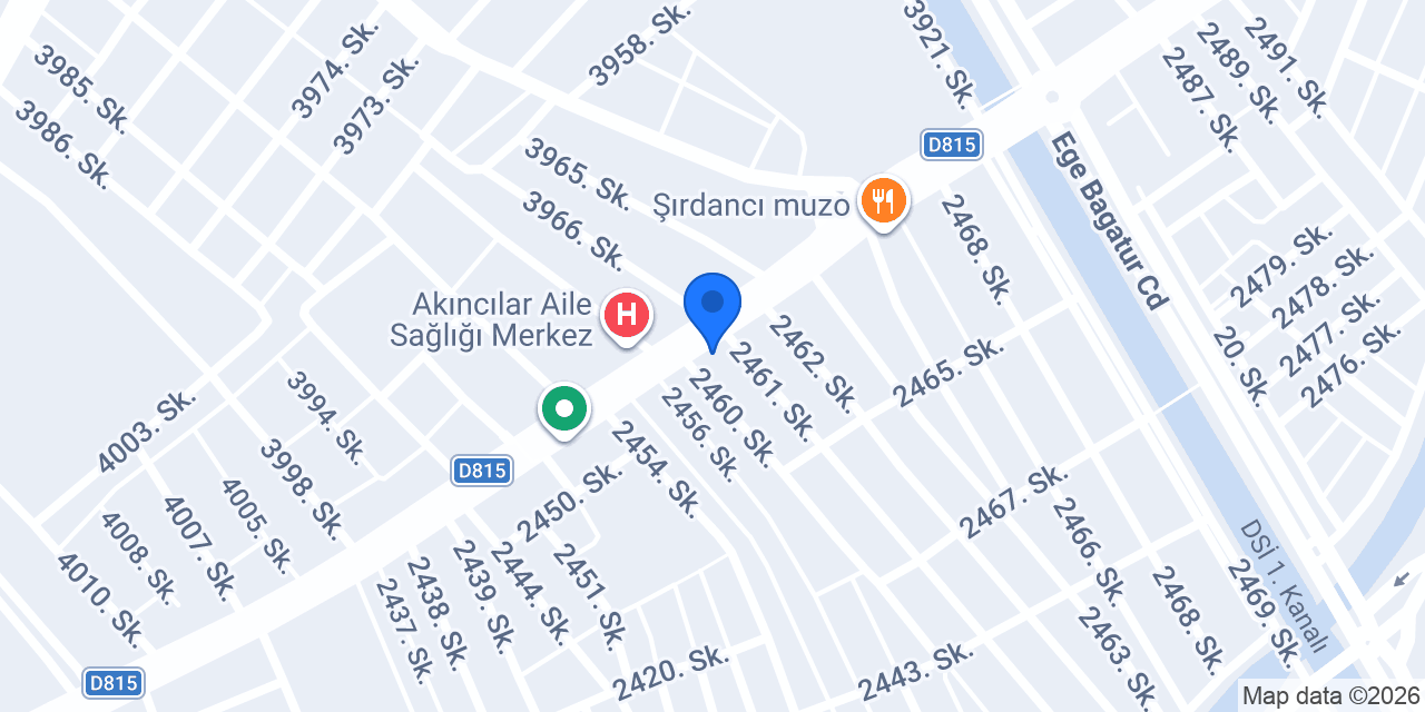 Çimen Market konumu