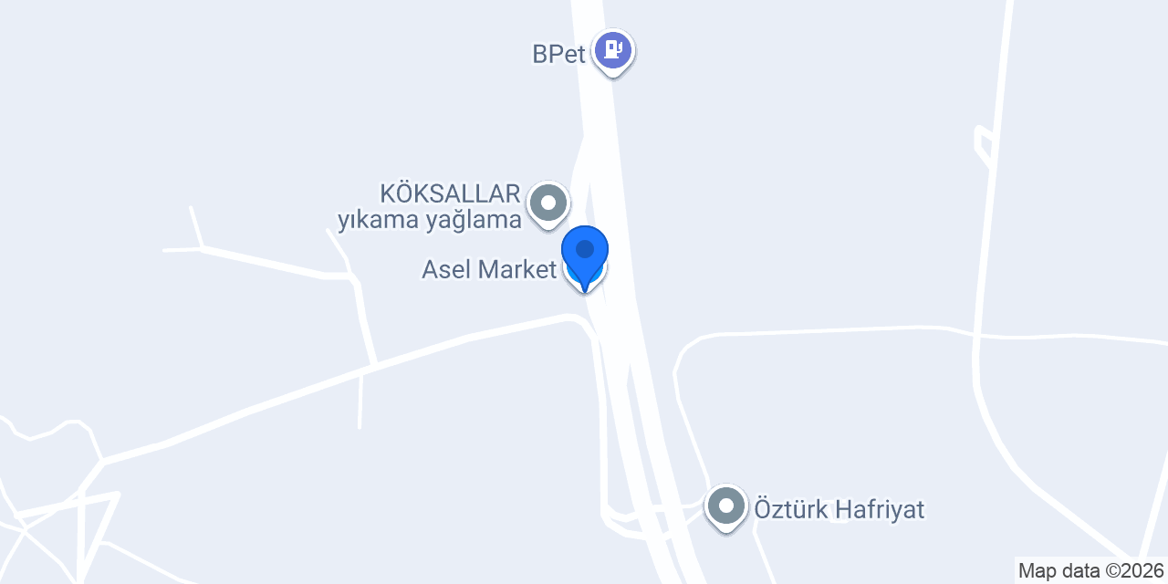 Asel Market konumu