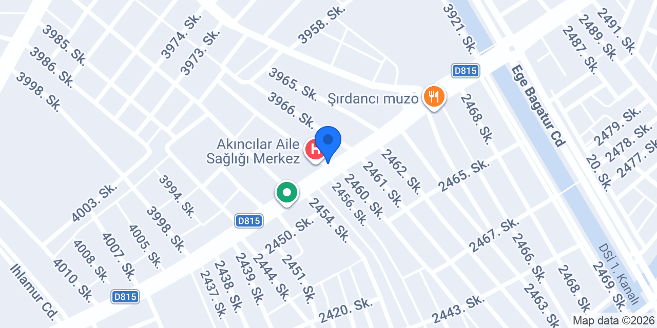 Başkanın Yeri Restaurant konumu