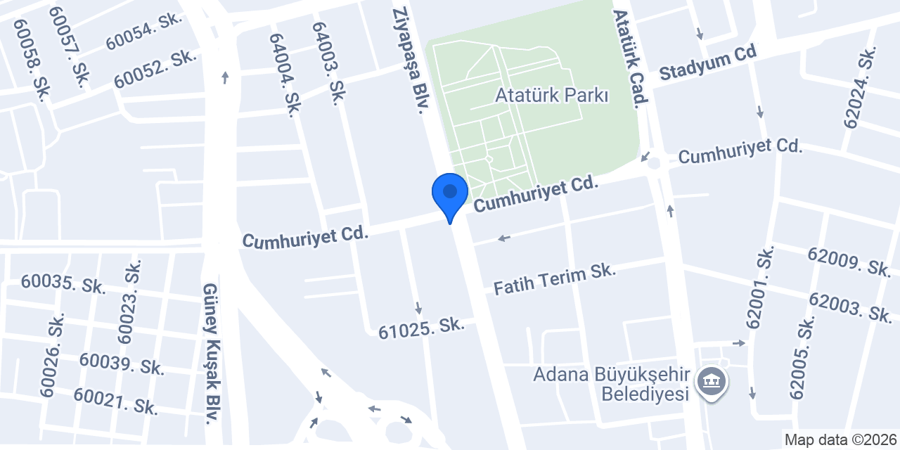 Nüans Kuaför konumu