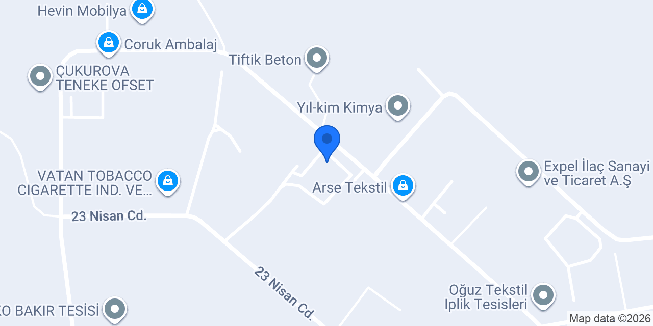 Toyas Teknik konumu