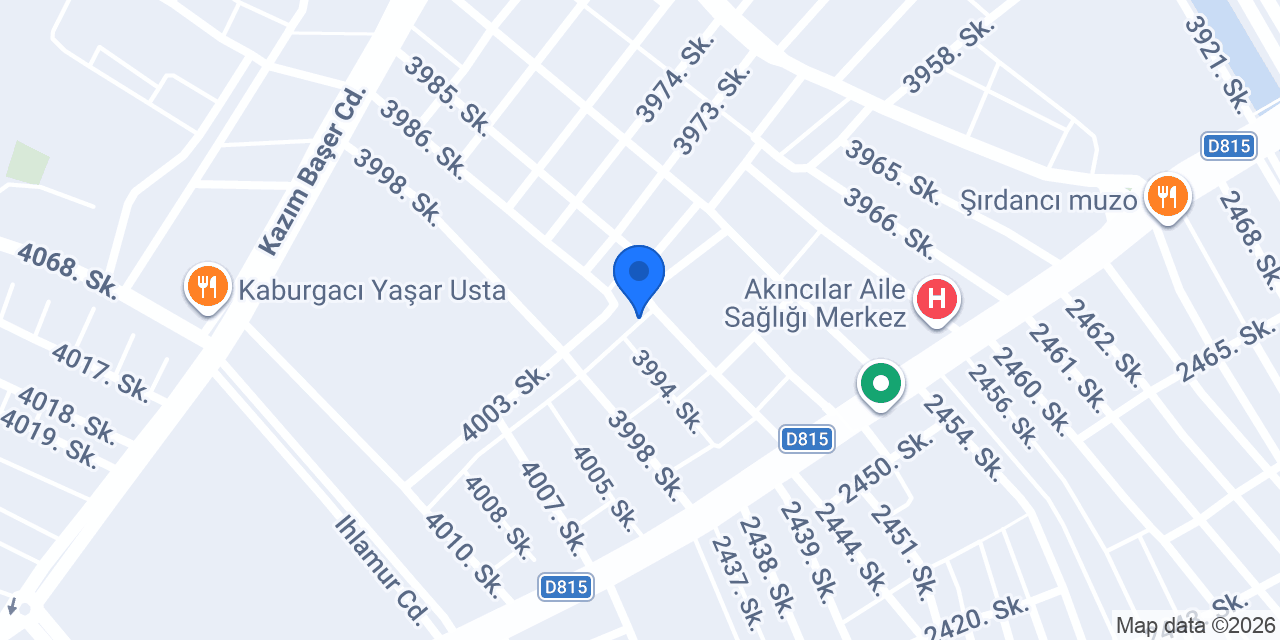 Hanife'nin ASM'si konumu