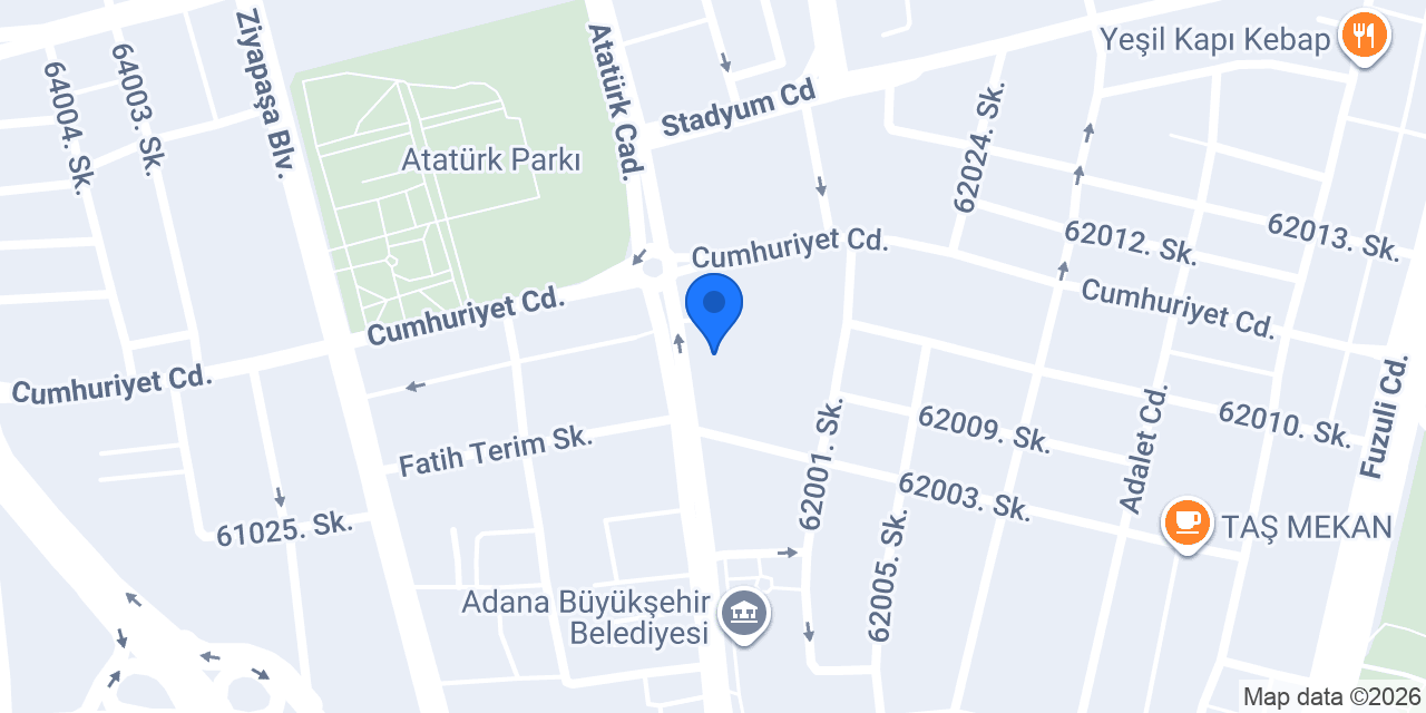 Diş Hekimi Nurettin İkikardeş konumu