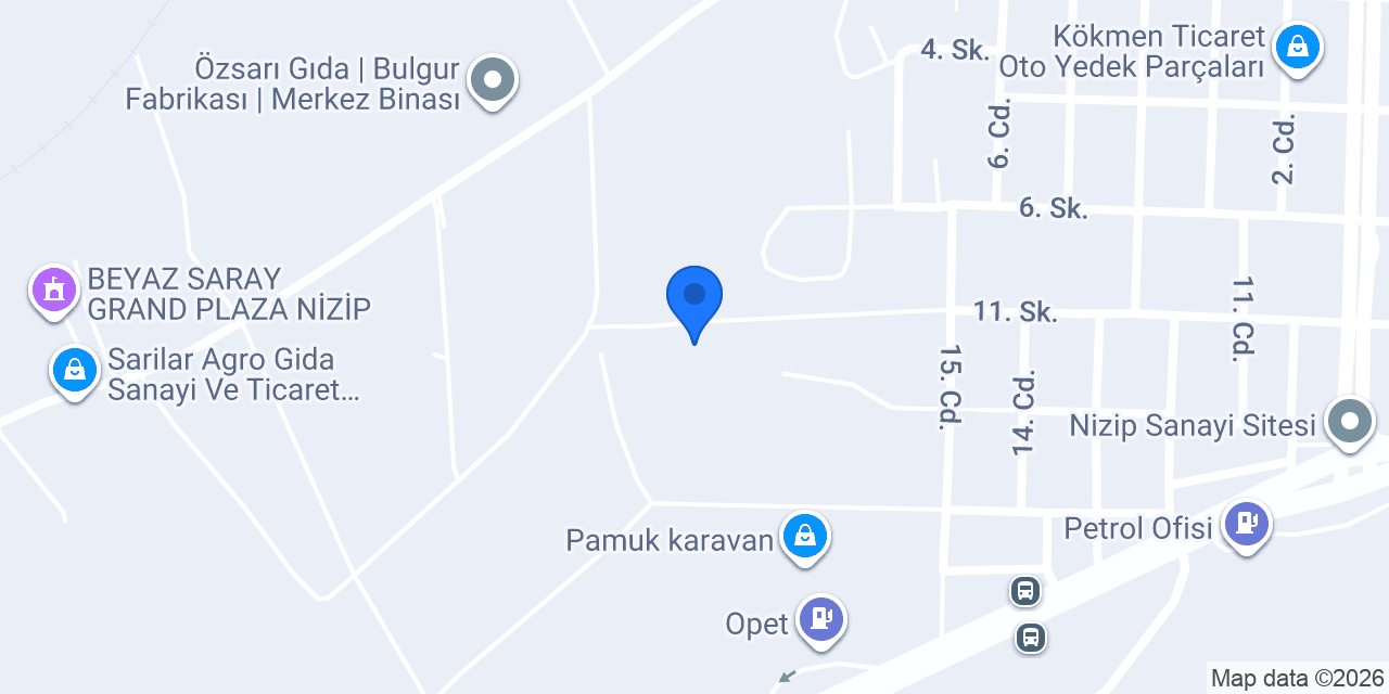 Güler Ahşap Nizip konumu
