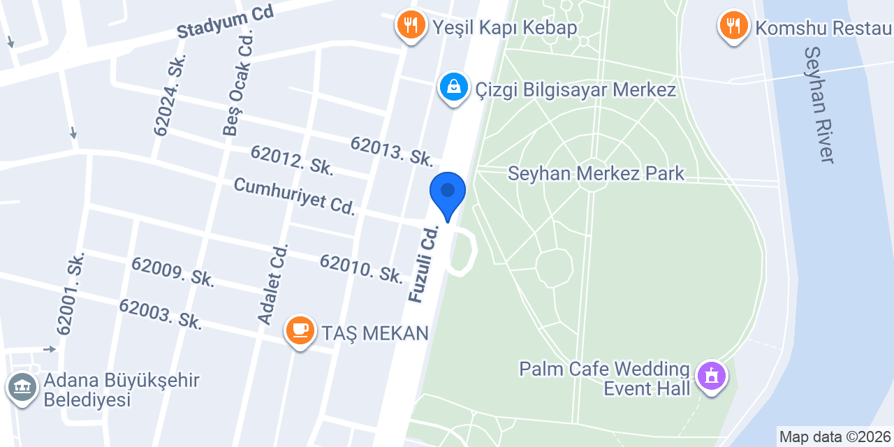 Necatibey Döner konumu